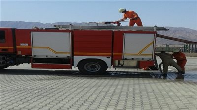 البحر الاحمر: اندلاع حريق فى ميناء نويبع.. والحماية المدنية تنجح فى اخماده 