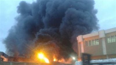 حريق هائل بمحطة رفع مياه الشرب بالدقهلية