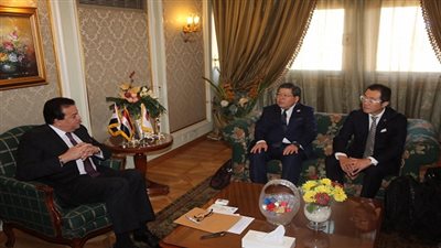 وزير التعليم العالى يبحث آليات التعاون العلمى والتكنولوجى مع اليابان