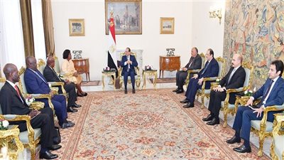 الرئيس السيسي يستقبل وزيرة خارجية كينيا