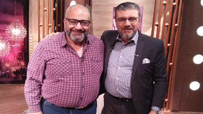 الليلة..  بيومى فؤاد يكشف أسرار نجاح فيلم نادى الرجال السرى مع عمرو الليثى