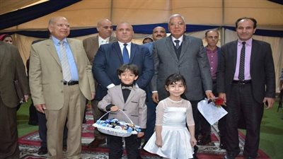 تكريم 9 تلاميذ بأحدي مدارس الدقهلية لفوزهم بمسابقة الروبوت العالمية بالولايات المتحده الامريكية