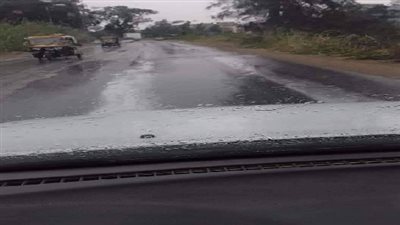 امطار ورياح شديدة تضرب محافظة الدقهلية