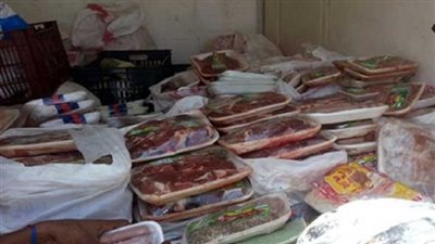 ضبط 142 كيلو مواد غذائية فاسدة في حملة تفتيش بجنوب سيناء