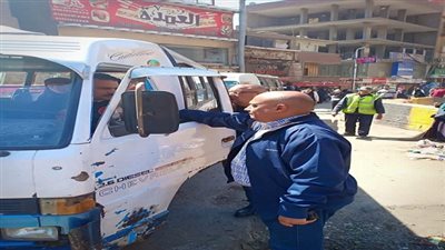 حملات على سيارات السرفيس بكوبرى ناهيا بالجيزة