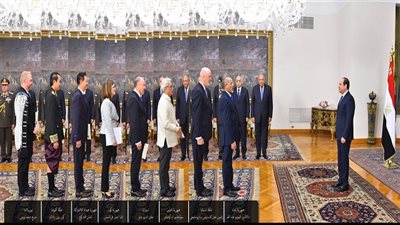الرئيس السيسي يتسلم أوراق اعتماد عدد من السفراء الأجانب الجدد
