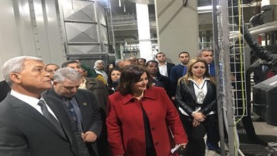 نائب وزير الزراعة  ومحافظ المنوفية  يفتتحان مصنع لانتاج اعلاف للدواجن والاسماك بمدينة السادات 
