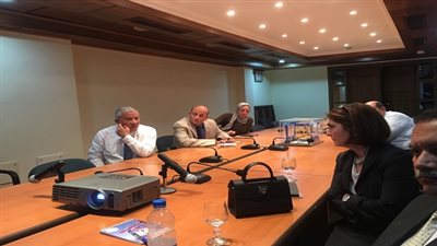 رئيس موانىء البحر الاحمر يستقبل وفد يوناني للتعرف على مشروعات وتطوير الموانىء  