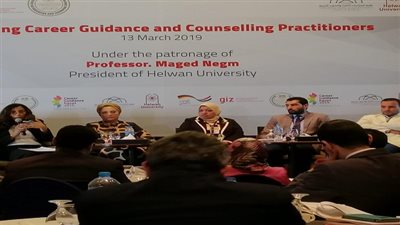 تصميم برنامج الارشاد المهني بكلية الدراسات العليا والبحوث البينية بجامعة حلوان