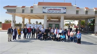 بالصور.. قافلة جامعة المنصورة تنهى أعمالها بجنوب سيناء