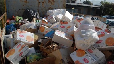 ضبط 3 أطنان مواد غذائية منتهية الصلاحية في المنيا