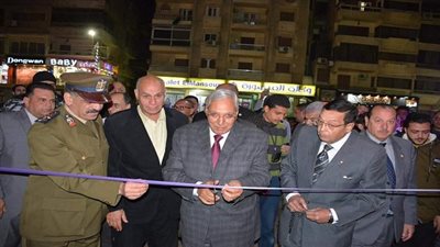 بالصور.. افتتاح أول جراج متحرك بالدقهلية 