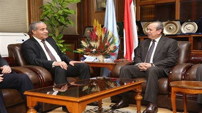 المصيلحي يصل ديوان محافظة كفر الشيخ لافتتاح أعمال تطوير مصنع الدلتا لبنجر السكر