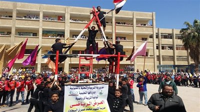 حفل ختام معرض الانشطة لادارة قها التعليمية 