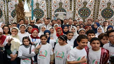محافظ القليوبية يفتتح معرض الموهوبين والمبتكرين من طلاب المحافظة  ضمن مبادرة بنها حلوة بينا 