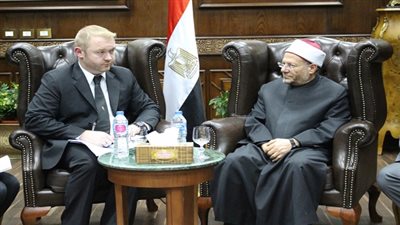 مفتي الجمهورية يستقبل سفير نيوزيلندا لتقديم واجب العزاء في ضحايا حادث مسجدي 