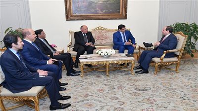 الرئيس السيسي يستقبل المبعوث الشخصي للرئيس الموريتاني