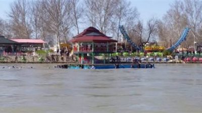 ارتفاع أعداد ضحايا حادثة غرق العبارة فى الموصل إلى 120 شخصا