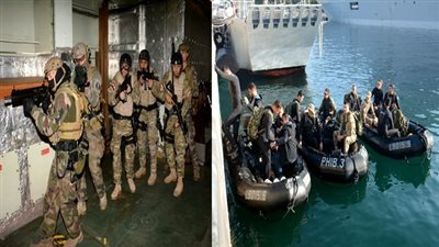 إنطلاق فاعليات التدريب المصرى الفرنسى المشترك 