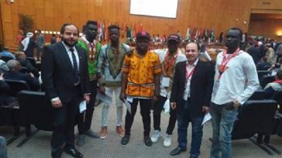 جامعة السويس تشارك فى اسبوع الشعوب