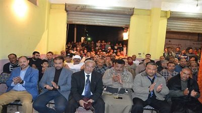 عزبة محمد فريد بالسويس تشهد مؤتمر جماهيرى حاشد للتعديلات الدستورية
