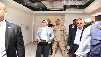 وزيرة الصحة تشدد على الإنتهاء من تجهيزات مستشفى بورفؤاد قبل منتصف يونيو المقبل