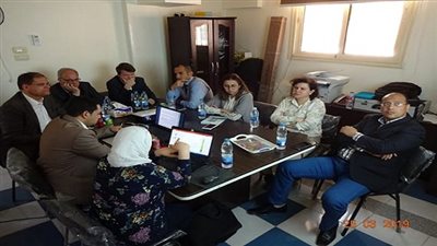 وفد من البيئة ووكالة التعاون الدولى الألماني يتفقد برنامج المخلفات الصلبة بقنا 