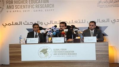 المنتدى العالمي الأول للتعليم العالي والبحث العلمى ينظم جلسة عن العلم والتكنولوجيا والمجتمع