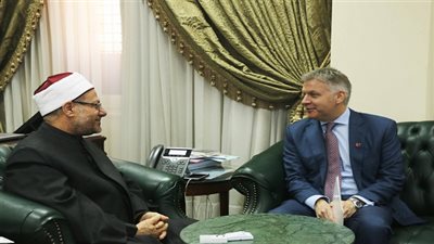 مفتي الجمهورية يستقبل السفير الكندي لبحث أوجه تعزيز التعاون الديني 