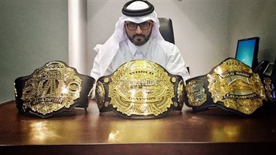 علي المعرفي يدفع بأبطال مصارعة عالميين للمشاركة في أعمال خيرية وفيلم سينمائي