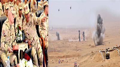  رئيس الأركان يشهد إحدى مراحل المناورة  