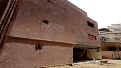 إيقاف أعمال بناء بالمسافة الحرة بشارع ٢٧٠ بالمعادى الجديدة