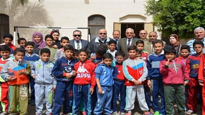 بالصور.. شاروبيم يتناول الإفطار مع أطفال جمعية المحافظة على القرآن الكريم بالدقهلية 