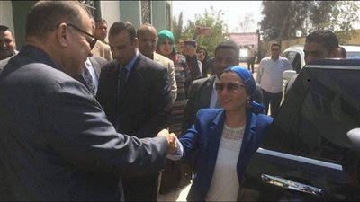 محافظ الفيوم يستقبل وزيرة البيئة ويعقدان لقاءاً ويتفقدان أعمال تطوير بحيرة قارون          