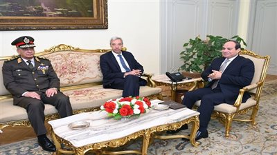 الرئيس السيسي يستقبل وزير الدفاع البرتغالي