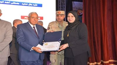 بالصور.. تكريم أبطال القوات المسلحة بمحافظة الدقهلية