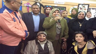 افتتاح المعرض السنوى للتربية الفنية بالسويس