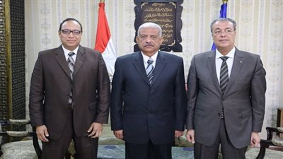 محافظ السويس يستقبل وفد المجلس القومي لحقوق الإنسان