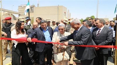 محافظ السويس ووزير البيئة يفتتحان مصنع لانتاج لانتاج الوقود من القمامة 