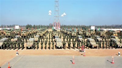 إستعدادات مكثفة للقوات المسلحة لتأمين الإستفتاء علي التعديلات الدستورية