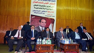 محافظ القليوبية يستقبل وزيرا الشباب والقوى العاملة بالمؤتمر القومي لشباب العمال 