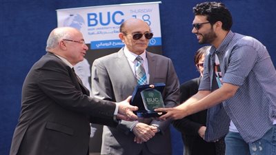 جامعة بدر تنظم احتفالية لتكريم الفنان محمد صبحي والفنانه سميرة عبد العزيز واعضاء مسرحيه خيبتنا