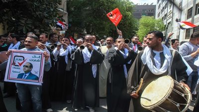 بالصور.. مسيرة حاشدة لتأييد التعديلات الدستورية بين الجمعية المصرية للدراسات التعاونية واتحاد التعاونيات والجمعيات الأهلية  