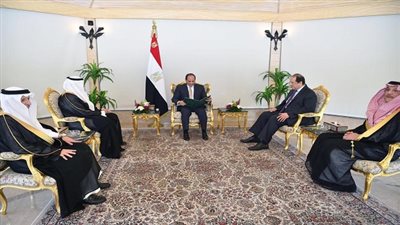 في رسالة خطية للرئيس السيسي..  خادم الحرمين الشريفين يؤكد على مواصلة مسيرة العمل المشترك