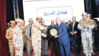 القوات المسلحة تنظم عدد من الندوات التثقيفية لطلبة جامعة المنصورة