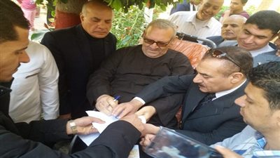 محافظة الدقهلية.. سيارة اسعاف لنقل مريض للإدلاء بصوته