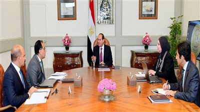 توصيات اجتماع الرئيس السيسي مع ارئيسة جهاز المشروعات المتوسطة والصغيرة والمتناهية الصغر