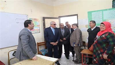 محافظ الجيزة يتفقد  لجان الاستفتاء بجنوب الجيزة