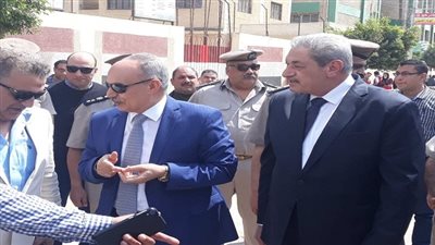 مديرية الامن.. مساعد الوزير ومدير امن الدقهلية يتفقد لجان الاستفتاء لدستور2019 