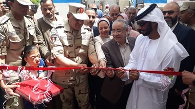 القوات المسلحة تواصل دعم مؤسسات المجتمع المدنى وتفتتح أعمال تطوير ٣ مدارس بالسويس